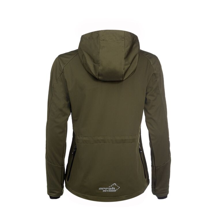 Arrak Akka Softshell Jacka Dam Oliv