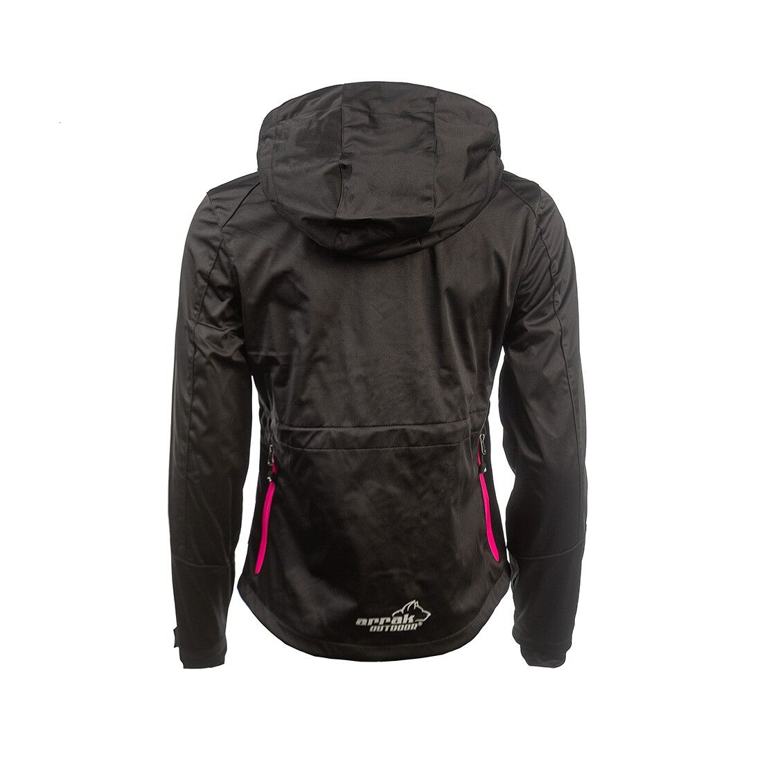 Arrak Akka Softshell Jacka Dam Svart/Rosa