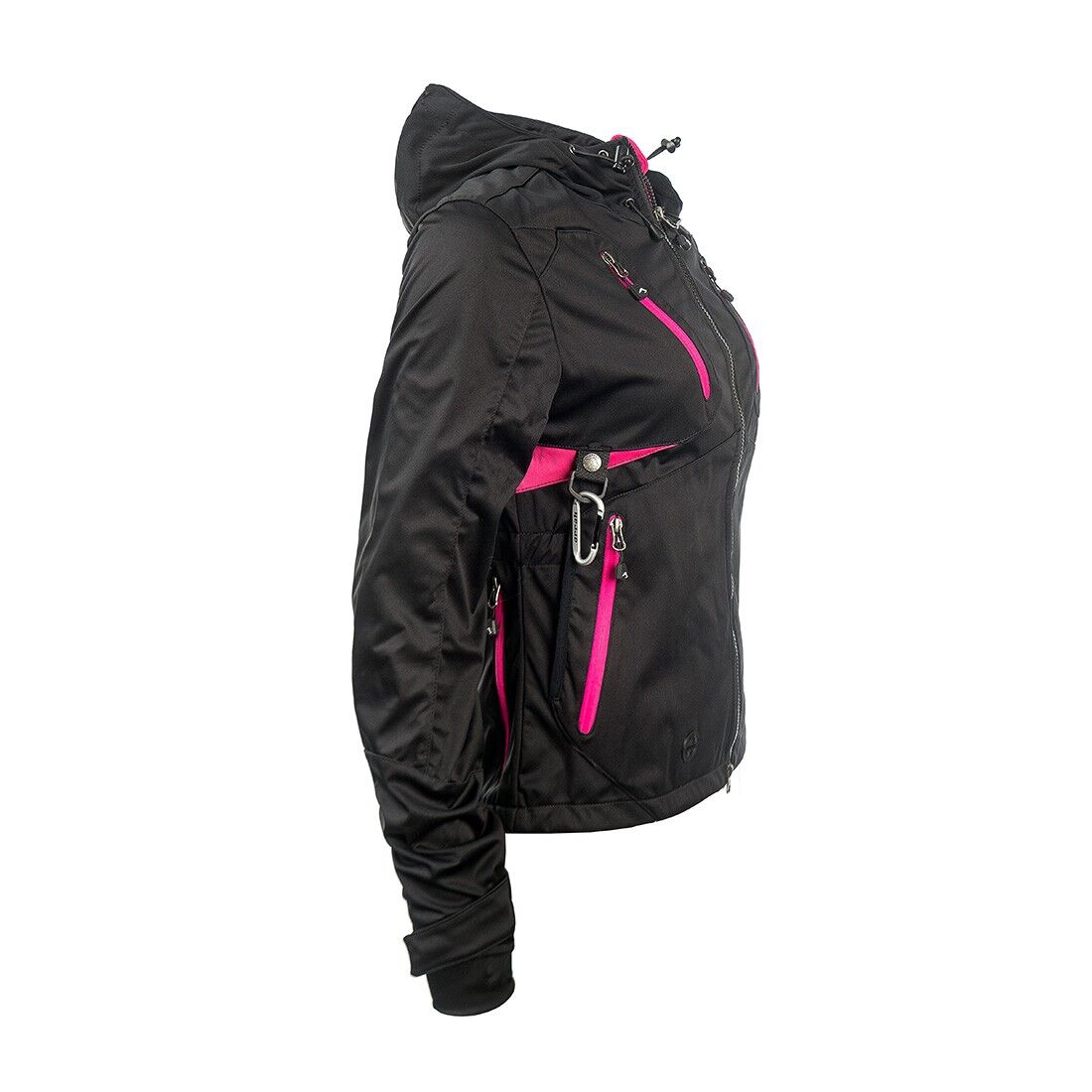 Arrak Akka Softshell Jacka Dam Svart/Rosa