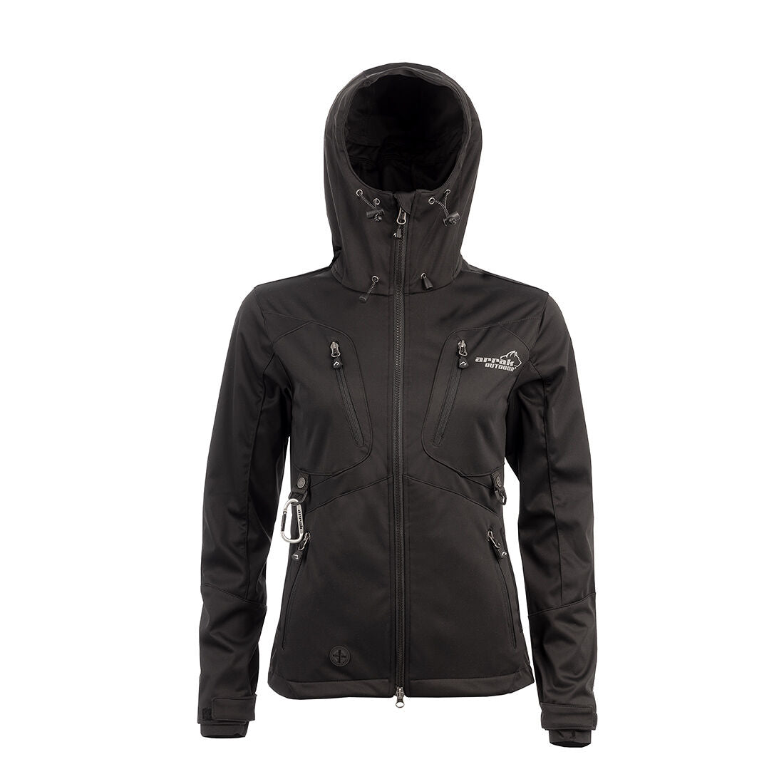 Arrak Akka Softshell Jacka Dam Svart