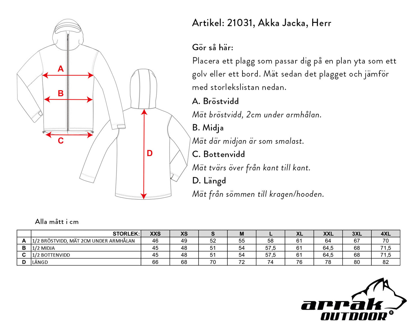 Arrak Akka Softshell Jacka Herr Mörk