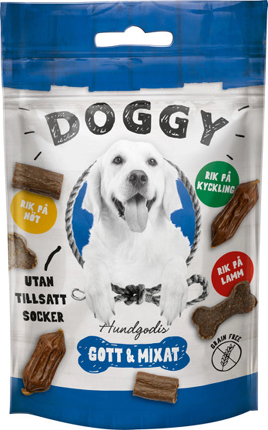 Hundgodis Gott & Mixat 60g